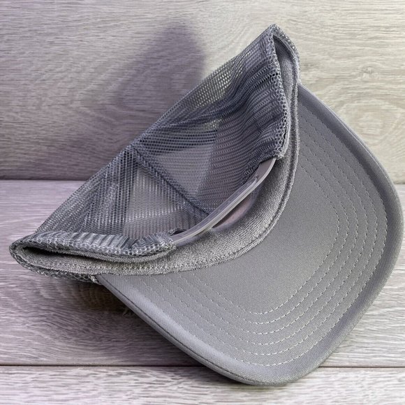 NEW VINTAGE SACRAMENTO KINGS GRAY TRUCKER HAT CAP ADULT SIZE CURVED B… - Picture 2 of 2